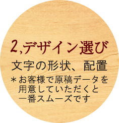 デザイン選び